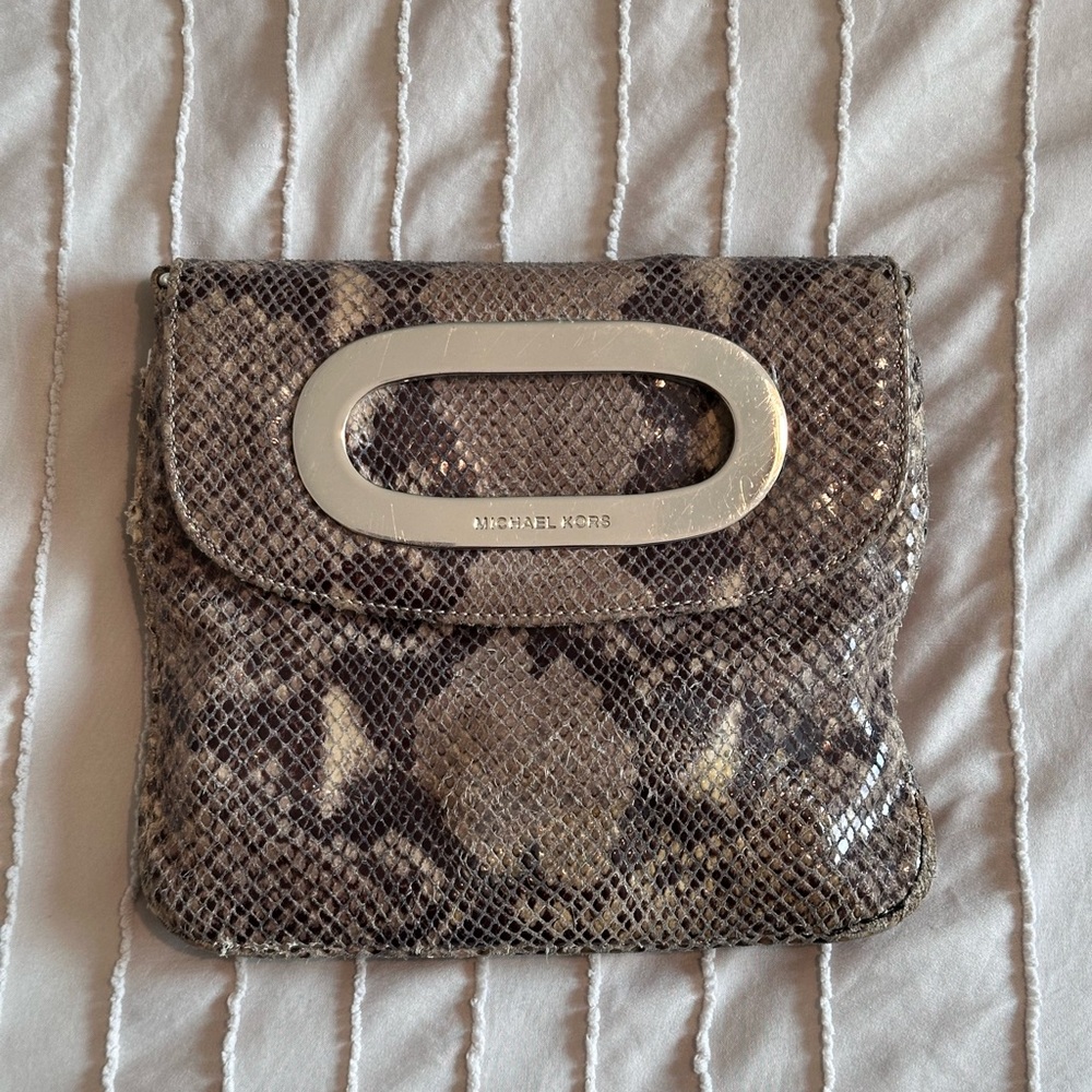 2000s Michael Kors Clutch or Crossbody Bag